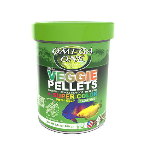 Omega One Veggie Pellets Small Floating