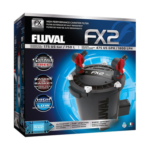 Fluval       FX2 Canister Filter, up to 175 US Gal / 750 L