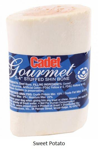 Cadet Gourmet Stuffed Small Shin Dog Bone