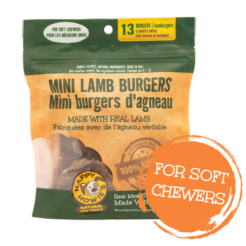 Happy Howie's 2-inch Lamb Burgers Bakers Dozen (13 count)