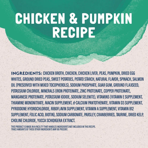 Natural Balance Platefulls Chicken & Pumpkin Recipe Morsels in Gravy Cat Food