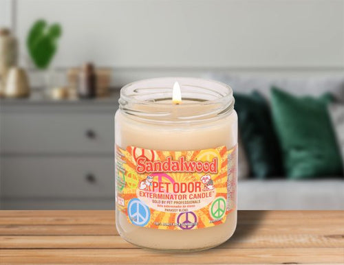 Pet Odor Exterminator Sandalwood Candle
