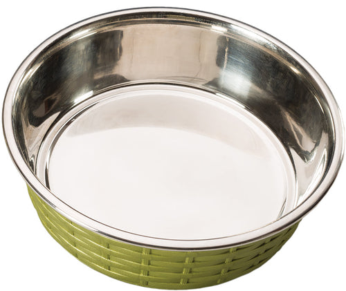 Ethical Products SOHO BASKETWEAVE DISH GREEN 55OZ