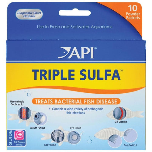 API TRIPLE SULFA POWDER PACKETS