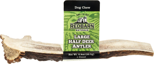 REDBARN NATURALS DEER ANTLER HALF