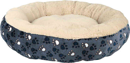 SPOT SLEEP ZONE SCATTRED PAWS ROUND BED